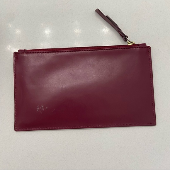 COLE HAAN Clutch Wallet with extra Change Pouch Cabernet - Picture 4 of 8